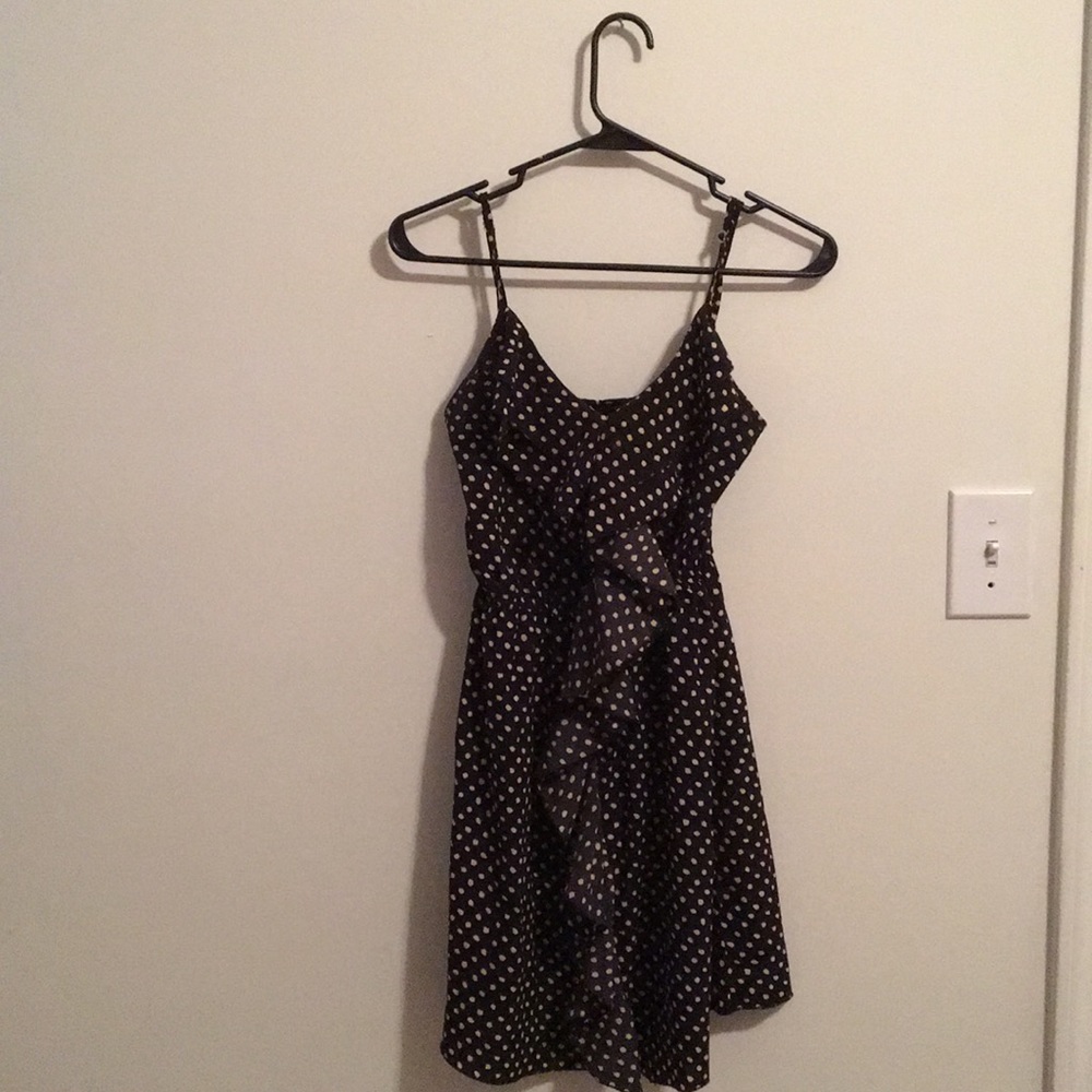 Cute Black Ruffle Dress